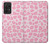 S2213 Pink Leopard Pattern Case For Samsung Galaxy A52, Galaxy A52 5G