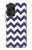 S2345 Navy Blue Shavron Zig Zag Pattern Case For Samsung Galaxy A52, Galaxy A52 5G