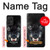 S2823 Black Wolf Blue Eyes Face Case For Samsung Galaxy A52, Galaxy A52 5G