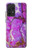 S2907 Purple Turquoise Stone Case For Samsung Galaxy A52, Galaxy A52 5G