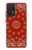 S3355 Bandana Red Pattern Case For Samsung Galaxy A52, Galaxy A52 5G
