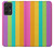 S3678 Colorful Rainbow Vertical Case For Samsung Galaxy A52, Galaxy A52 5G