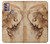 S1045 Leonardo da Vinci Woman's Head Case For Motorola Moto G30, G20, G10