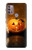 S1083 Pumpkin Spider Candles Halloween Case For Motorola Moto G30, G20, G10