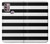 S1596 Black and White Striped Case For Motorola Moto G30, G20, G10