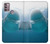 S1801 Beluga Whale Smile Whale Case For Motorola Moto G30, G20, G10