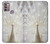 S1980 White Peacock Case For Motorola Moto G30, G20, G10