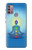 S2295 Bhuddha Aura Chakra Balancing Healing Case For Motorola Moto G30, G20, G10