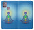 S2295 Bhuddha Aura Chakra Balancing Healing Case For Motorola Moto G30, G20, G10