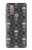 S2371 Skull Vintage Monochrome Pattern Case For Motorola Moto G30, G20, G10