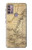 S2506 Exploration North America Map Case For Motorola Moto G30, G20, G10