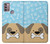 S2669 Cute Dog Paws Bones Cartoon Case For Motorola Moto G30, G20, G10