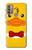 S2760 Yellow Duck Tuxedo Cartoon Case For Motorola Moto G30, G20, G10