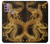 S2804 Chinese Gold Dragon Printed Case For Motorola Moto G30, G20, G10