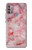 S2843 Pink Marble Texture Case For Motorola Moto G30, G20, G10