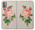 S3079 Vintage Pink Rose Case For Motorola Moto G30, G20, G10