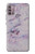 S3215 Seamless Pink Marble Case For Motorola Moto G30, G20, G10