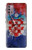 S3313 Croatia Flag Vintage Football Graphic Case For Motorola Moto G30, G20, G10