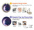 S3324 Crescent Moon Galaxy Case For Motorola Moto G30, G20, G10