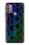 S3366 Rainbow Python Skin Graphic Print Case For Motorola Moto G30, G20, G10