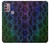 S3366 Rainbow Python Skin Graphic Print Case For Motorola Moto G30, G20, G10