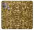S3388 Gold Glitter Graphic Print Case For Motorola Moto G30, G20, G10