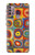 S3409 Squares Concentric Circles Case For Motorola Moto G30, G20, G10