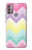 S3514 Rainbow Zigzag Case For Motorola Moto G30, G20, G10