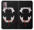 S3527 Vampire Teeth Bloodstain Case For Motorola Moto G30, G20, G10