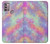 S3706 Pastel Rainbow Galaxy Pink Sky Case For Motorola Moto G30, G20, G10