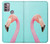 S3708 Pink Flamingo Case For Motorola Moto G30, G20, G10