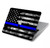 S3244 Thin Blue Line USA Hard Case For MacBook 12″ - A1534 S3244 Thin Blue Line USA Hard Case For MacBook 12″ - A1534