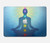 S2295 Bhuddha Aura Chakra Balancing Healing Hard Case For MacBook Air 13″ - A1369, A1466