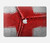 S3316 England Flag Vintage Football Graphic Hard Case For MacBook Pro Retina 13″ - A1425, A1502