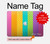 S3678 Colorful Rainbow Vertical Hard Case For MacBook Pro Retina 13″ - A1425, A1502