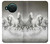 S0933 White Horses Case For Nokia X10