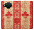 S1603 Canada Flag Old Vintage Case For Nokia X10
