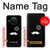 S1946 Sir Mustache Minimalism Case For Nokia X10