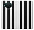 S2297 Black and White Vertical Stripes Case For Nokia X10
