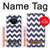 S2345 Navy Blue Shavron Zig Zag Pattern Case For Nokia X10