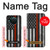 S3472 Firefighter Thin Red Line Flag Case For Nokia X10