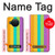 S3678 Colorful Rainbow Vertical Case For Nokia X10