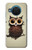 S0360 Coffee Owl Case For Nokia X20 S0360 Coffee Owl Case For Nokia X20