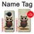S0360 Coffee Owl Case For Nokia X20 S0360 Coffee Owl Case For Nokia X20