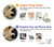 S1383 Paper Sculpture Eagle Case For Nokia X20