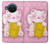 S3025 Pink Maneki Neko Lucky Cat Case For Nokia X20