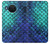 S3047 Green Mermaid Fish Scale Case For Nokia X20