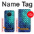 S3047 Green Mermaid Fish Scale Case For Nokia X20