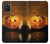 S1083 Pumpkin Spider Candles Halloween Case For Samsung Galaxy A03S