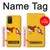 S1093 Rooster and Cat Joke Case For Samsung Galaxy A03S